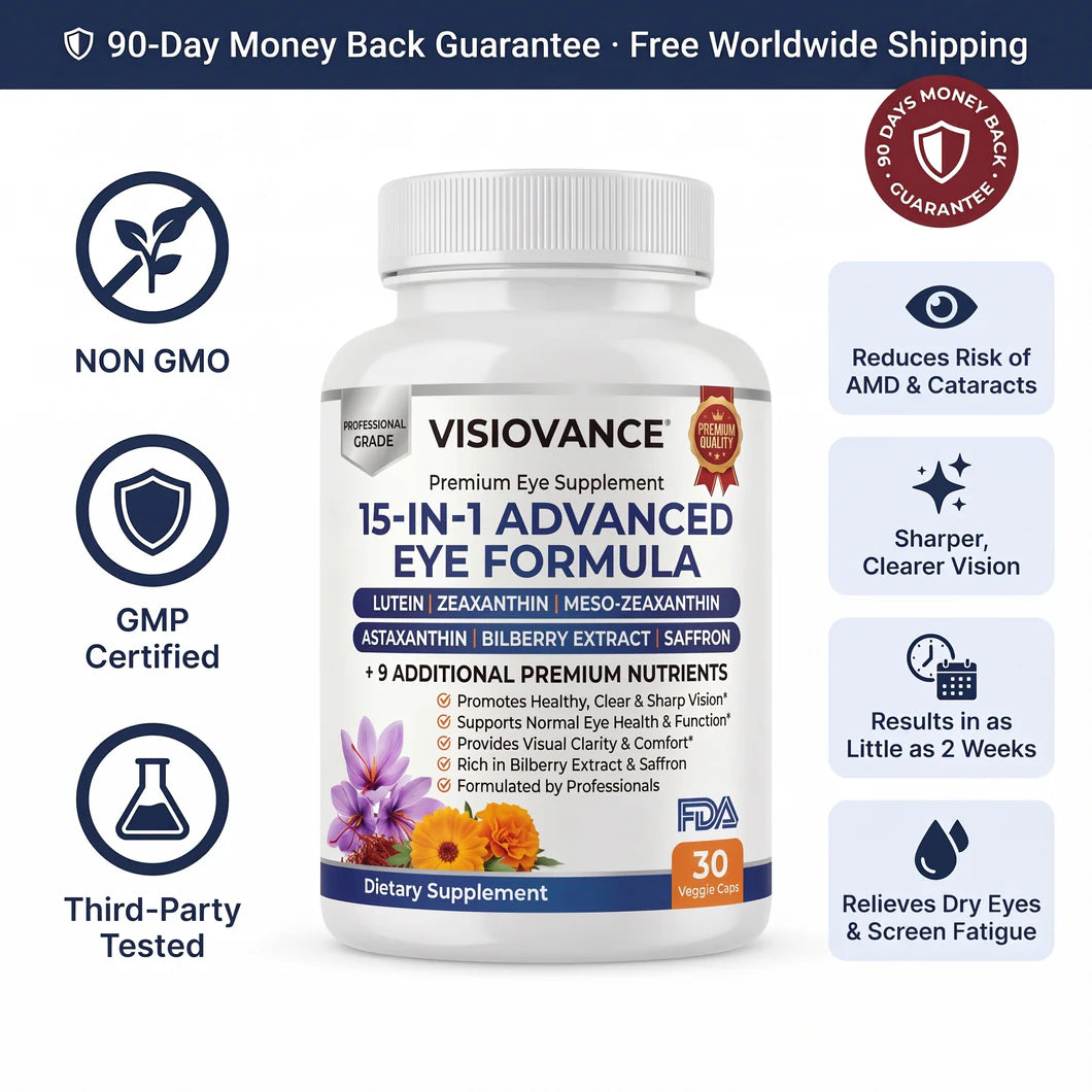 VisioVance 15 in 1 Advanced Eye Formula